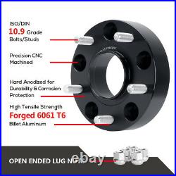 Fit Fr Dodge Ram 1500 5x5.5 1.5 Thick 9/16 Hub Centric Wheel Spacers Adapters