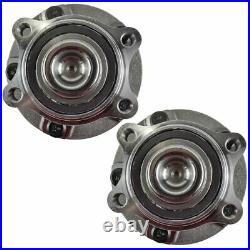 For 2003 2004 2005 2006 2007 Infiniti G35 Coupe RWD 2 Front Wheel Bearing & Hubs