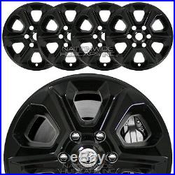 For 2014-2019 Toyota 4 Runner SR5 17 Black Wheel Skins Hub Caps Full Rim Covers