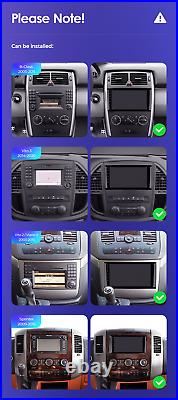 For Benz B200 Vito Viano Sprinter 4-64G Android Carplay Car StereoRadio WIFI GPS