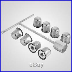 For FORD F450 F550 19.5 05-19 10 LUG Stainless Dually Wheel Simulators BOLT ON