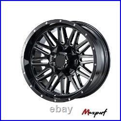 For F-150 4Runner Tacoma 20x10 Black Milling Spoke Wheel Rim for 6x139.7 ET -24