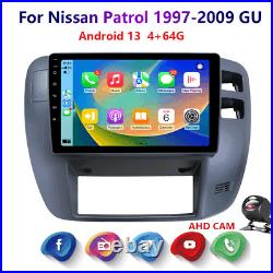 For Nissan Patrol 1997-09 GU 4-64G Android 13 Carplay Car Stereo Radio GPS Wifi