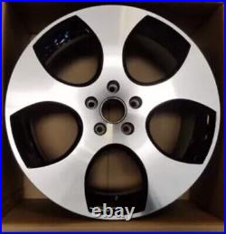 For VW JETTA GOLF GTI GLI OEM Design Wheel 18 18x7.5 2005-2014 Black Rim 69822A