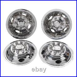 Ford Econoline E350 E450 16 8 Lug Dual Steel Wheel Simulators Dually Hubcaps