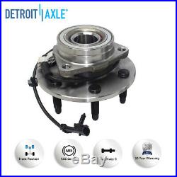 Front CV Axle Drive Shaft + Wheel Hub & Bearing Assembly with ABS 6 lug 4WD 4X4