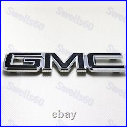 Front Grille Emblem Badge Black For 08-10 GMC Sierra 1500 2500HD 3500HD-1PCS