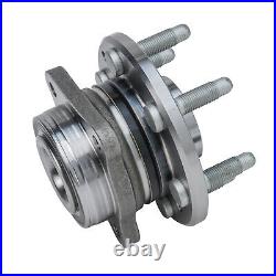 Front Wheel Bearing & Hubs for 2015 2016 2017 2018 Chevy Colorado GMC Canyon 4WD