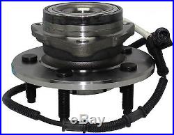 Front Wheel Bearing and Hub for 2000 2001 2002 2003 Ford F-150 F150 withABS 4x4