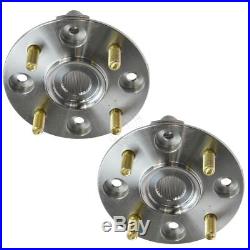 Front Wheel Hubs & Bearings Assembly Left & Right Pair Set for Honda Accord CL