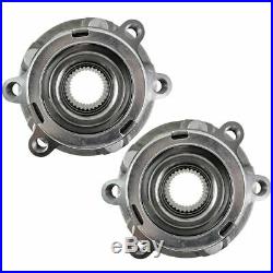 Front Wheel Hubs & Bearings Pair Set of 2 for Nissan Maxima Altima V6 with ABS