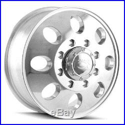 Front and Rear Set-Ion 167 Dually 16x6 8x170 Polished Wheels Rims