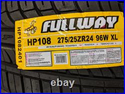 Fullway HP108 275/25ZR24 275/25R24 96W XL A/S All Season Performance Tire