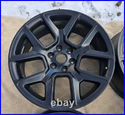 GENUINE 22 Dodge Truck Factory Black Rims OEM Wheels 20 21 22 23 24 Ram 1500 GENUINE 22 Dodge Truck Factory Black Rims OEM Wheels 20 21 22 23 24 Ram 1500