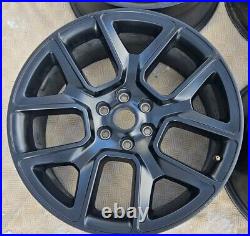 GENUINE 22 Dodge Truck Factory Black Rims OEM Wheels 20 21 22 23 24 Ram 1500 GENUINE 22 Dodge Truck Factory Black Rims OEM Wheels 20 21 22 23 24 Ram 1500