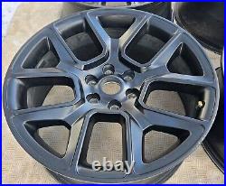 GENUINE 22 Dodge Truck Factory Black Rims OEM Wheels 20 21 22 23 24 Ram 1500 GENUINE 22 Dodge Truck Factory Black Rims OEM Wheels 20 21 22 23 24 Ram 1500