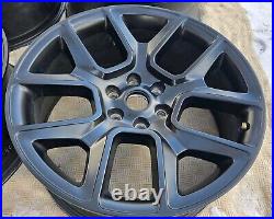 GENUINE 22 Dodge Truck Factory Black Rims OEM Wheels 20 21 22 23 24 Ram 1500 GENUINE 22 Dodge Truck Factory Black Rims OEM Wheels 20 21 22 23 24 Ram 1500