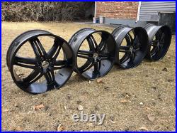 GENUINE 24 DUB Rims Black Rims 6x139.7 Wheels Suburban Tahoe Escalade Denali GENUINE 24 DUB Rims Black Rims 6x139.7 Wheels Suburban Tahoe Escalade Denali