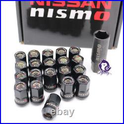 GENUINE Nissan NISMO Lug Nut Set M12x1.25 Open End 12mm 40220-TUN01