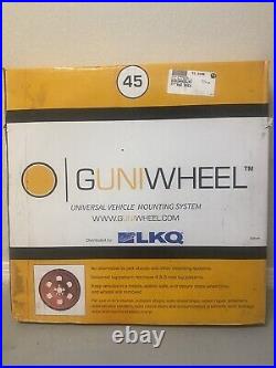 GUNIWHEELT 45 Universal bolt pattern wheel. Fits most cars and light SUV vehicle