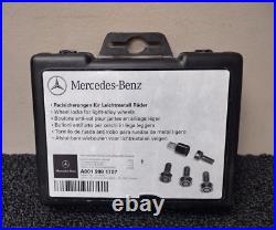Geniune Rim Lock, Lockable Wheel Bolt For Mercedes Benz, Black-a001 990 1707