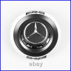 Genuine Mercedes Benz W223 C118 W177 AMG Center Black Hub Cap NEW 00040057009283 Genuine Mercedes Benz W223 C118 W177 AMG Center Black Hub Cap NEW 00040057009283