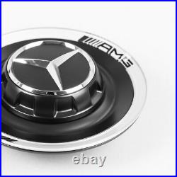 Genuine Mercedes Benz W223 C118 W177 AMG Center Black Hub Cap NEW 00040057009283 Genuine Mercedes Benz W223 C118 W177 AMG Center Black Hub Cap NEW 00040057009283