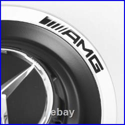 Genuine Mercedes Benz W223 C118 W177 AMG Center Black Hub Cap NEW 00040057009283 Genuine Mercedes Benz W223 C118 W177 AMG Center Black Hub Cap NEW 00040057009283