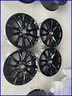 Honda Gloss Black Wheels Rims 18 Inch Factory Oem CRV, Civic, Accord Set 4 60310B Honda Gloss Black Wheels Rims 18 Inch Factory Oem CRV, Civic, Accord Set 4 60310B