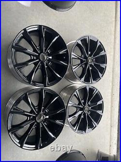 Honda Gloss Black Wheels Rims 18 Inch Factory Oem CRV, Civic, Accord Set 4 60310B Honda Gloss Black Wheels Rims 18 Inch Factory Oem CRV, Civic, Accord Set 4 60310B