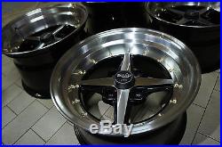 JDM Equip 01 15 pcd114.3x4 staggered wheels ae86 datsun ta22 ke70 240z Z31 work