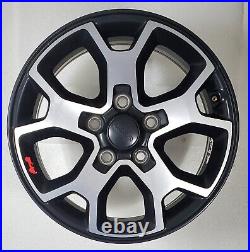 Jeep Wrangler Rubicon 2018-23 Factory Oem 17 Black Machined Wheels Rims 9218 #3 Jeep Wrangler Rubicon 2018-23 Factory Oem 17 Black Machined Wheels Rims 9218 #3
