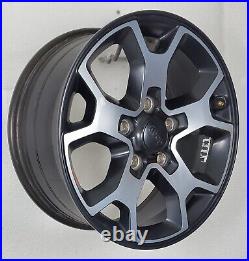 Jeep Wrangler Rubicon 2018-23 Factory Oem 17 Black Machined Wheels Rims 9218 #3 Jeep Wrangler Rubicon 2018-23 Factory Oem 17 Black Machined Wheels Rims 9218 #3