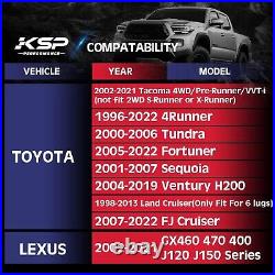 KSP 1.5 6X5.5 Wheel Spacers HubCentric for Toyota Tacoma 4runner Land Cruiser