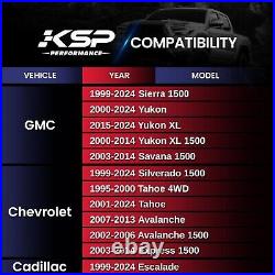 KSP 4Pc 6X5.5 Wheel Spacers 1.5 for 1999-2024 Chevy Silverado GMC Sierra 1500 KSP 4Pc 6X5.5 Wheel Spacers 1.5 for 1999-2024 Chevy Silverado GMC Sierra 1500