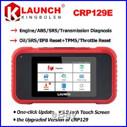 Launch X431 CRP129E OBD2 Auto-Diagnosis ABS/SRS/AT/ENG Code Reader Reset Scanner
