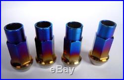 Lug Nuts M14x1.5 or M14x1.25 20pcs Genuine Titanium Grade 5 Lightweight 42g 45mm