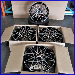 M3 style 19x8.5/9.5 Black MF Wheels (Set of 4) Fit BMW F30 328i 335i 340i