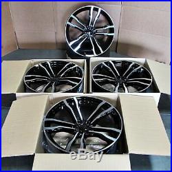 M Style 20x10/20x11 Black Machined Face Wheels (Set of 4) Fit BMW F15 X5