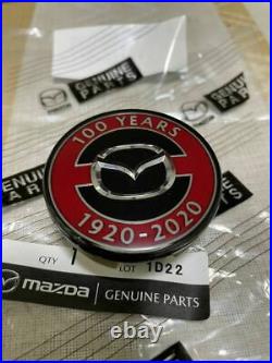 Mazda ND Roadster ND5RC Genuine 100th Anniversary Wheel Center Cap 4Pcs