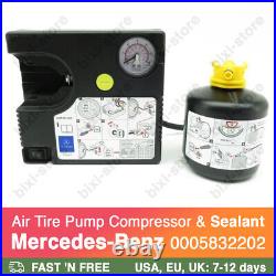 Mercedes-Benz Air Tire Pump Compressor A0005832202 sealant TIREFIT 350ml GENUINE