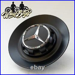 Mercedes Benz C63s E63s CLS63s AMG Dull black center cap wheel hub cover