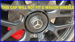 Mercedes Benz C63s E63s CLS63s AMG Dull black center cap wheel hub cover