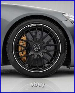 Mercedes Benz C63s E63s CLS63s AMG Matte black center cap wheel hub cover Mercedes Benz C63s E63s CLS63s AMG Matte black center cap wheel hub cover