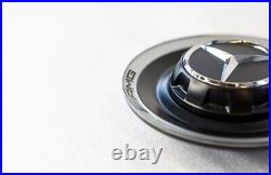 Mercedes Benz GT63 S63 SL63 GLS63 E63 AMG Dull black center cap wheel hub cover