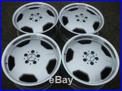 Mercedes Benz S55 CL55 E55 AMG 18 Monoblock OEM Staggered Refinished Wheels