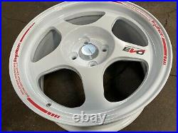 NEW 16 inch EVO Regamaster design WHITE wheel (set of 4) 4x100 Honda Toyota Kia