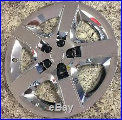 NEW 2007-2010 PONTIAC G6 17 5-spoke CHROME Hubcap Wheelcover SET of 4