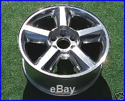 NEW Chevy Avalanche Tahoe Suburban POLISHED 20 inch LTZ OEM GM Style WHEEL 5308