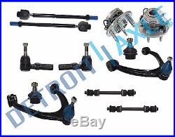 New 12pc Complete Front Suspension Kit for Cadillac Chevrolet GMC 4WD 4x4